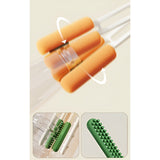 Perie De Curatat Pahare, Cani, Sticle, Cu Maner Lung Si Burete, Accesorii Pentru Spalarea Paielor Si Capacelor, Usor De Agatat, 27.5X11.4X6Cm - vivimall.ro