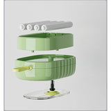 Perie De Spalat Haine, Cu Dispenser Pentru Detergent, 4 Perii De Curatare, Din Abs + Ps - vivimall.ro