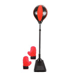 Jucarie Interactiva, Model Sfera De Box De Picior, Manusi Incluse, Inaltime Reglabila, +3 Ani, 120 X 25 X 52.5 Cm, Rosu/ Negru - vivimall.ro