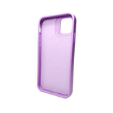 Husa Apple iPhone 14, Vivimall, din Silicon Lichid, Interior din Microfibra, Lentile Fosforescente de Protectie Camera, Anti Amprenta, Rezistenta la Socuri, Mov - vivimall.ro