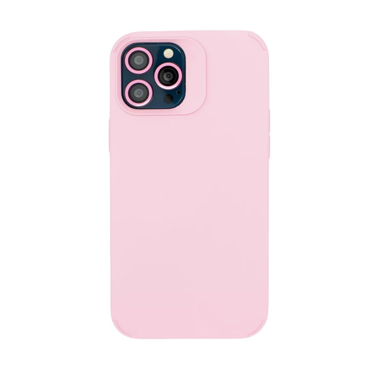 Husa Apple iPhone 15, Vivimall, din Silicon Lichid, Interior din Microfibra, Lentile Fosforescente de Protectie Camera, Anti Amprenta, Rezistenta la Socuri, Roz - vivimall.ro
