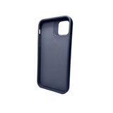 Husa Apple iPhone 15, Flippy, din Silicon Lichid, Interior din Microfibra, Lentile Fosforescente de Protectie Camera, Anti Amprenta, Rezistenta la Socuri, Albastru Marin - vivimall.ro