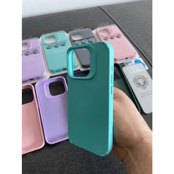 Husa Apple iPhone 15 Pro, Vivimall, din Silicon Lichid, Interior din Microfibra, Lentile Fosforescente de Protectie Camera, Anti Amprenta, Rezistenta la Socuri, Bleu - vivimall.ro