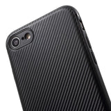 Husa Apple iPhone 6/6S IPAKY Carbon Fiber Negru - vivimall.ro
