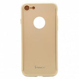 Husa Apple iPhone 6/6S IPAKY Full Cover 360 Auriu + Folie Cadou - vivimall.ro