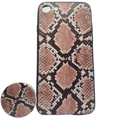 Husa Apple iPhone 6/6S Multicolor Model Sarpe 2 + Suport inclus - vivimall.ro