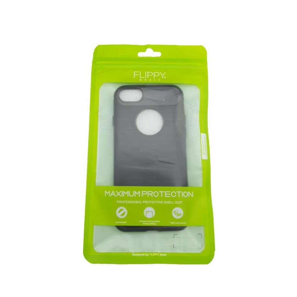 Husa Apple iPhone 6/6S Tpu, carbon, Negru - vivimall.ro