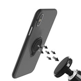Husa Apple iPhone 6 Armor Ring cu inel magnetic Negru - vivimall.ro