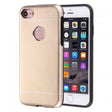 Husa Apple iPhone 6 Plus/6S Plus Motomo V2 Roz-Auriu - vivimall.ro