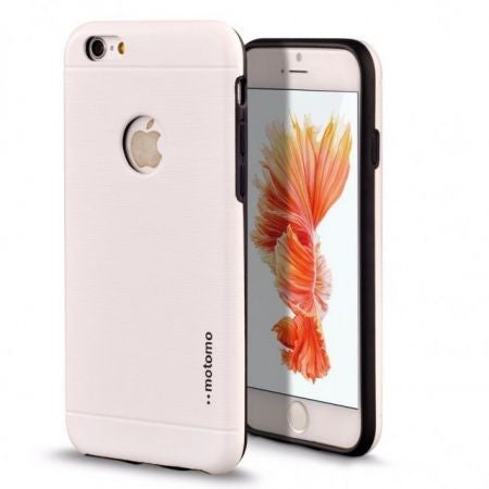 Husa Apple iPhone 6 Plus/6S Plus Motomo V5 Alb - vivimall.ro