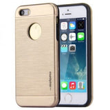 Husa Apple iPhone 6 Plus/6S Plus Motomo V5 Auriu - vivimall.ro