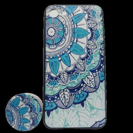 Husa Apple iPhone 6 Plus/6S Plus Multicolor Model Frunza + Suport inclus - vivimall.ro