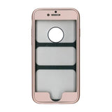 Husa Apple iPhone 6 Plus Full Silicone 360 Auriu + Folie de protectie - vivimall.ro
