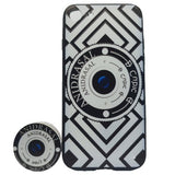 Husa Apple iPhone 7/8 Multicolor Model Camera Foto + Popsocket inclus - vivimall.ro