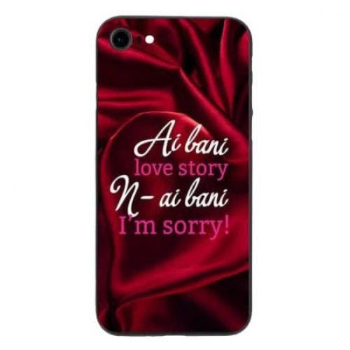 Husa Apple iPhone 7 Multicolor Mesaj Bani - vivimall.ro