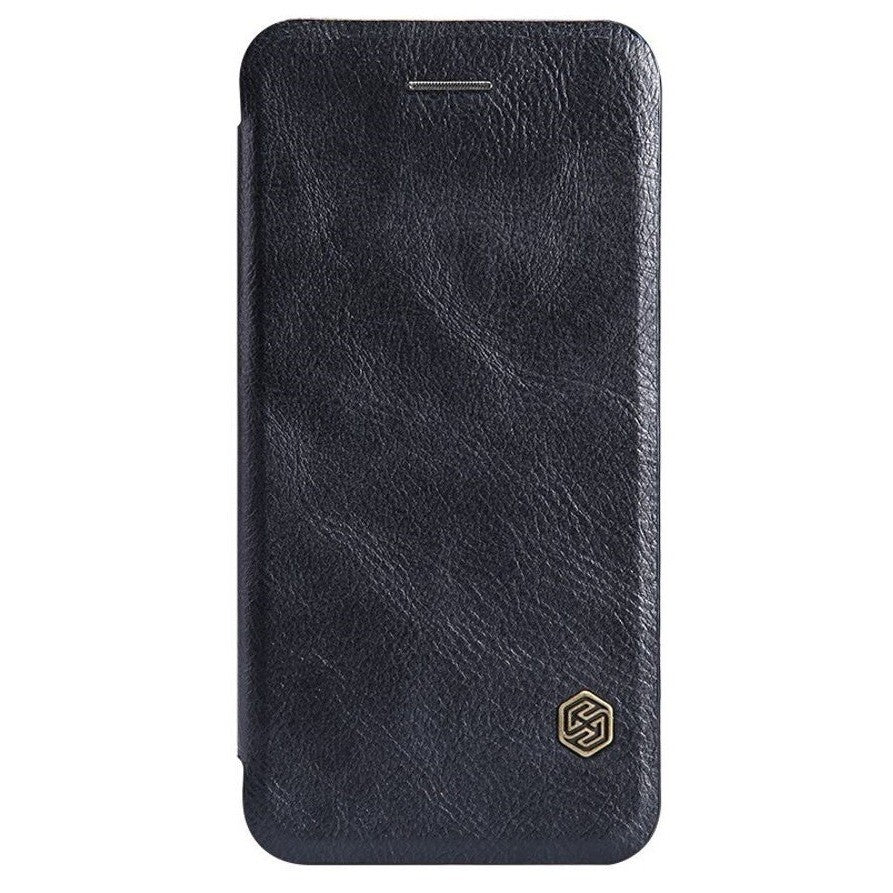 Husa Apple iPhone 7 NIllkin Qin Flip Negru - vivimall.ro