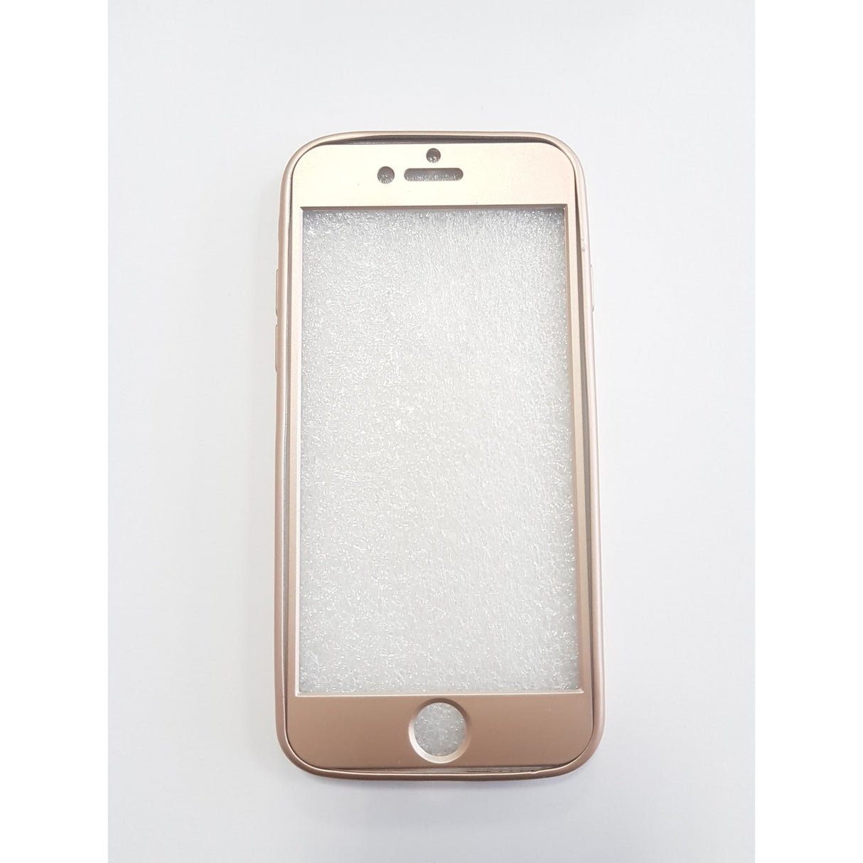 Husa Apple iPhone 7 Plus Full Silicone 360 Auriu - vivimall.ro