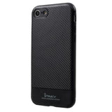 Husa Apple iPhone 7 Plus IPAKY Carbon Fiber Negru - vivimall.ro