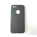 Husa Apple iPhone 8 Full Silicone 360 Negru + Folie de protectie - vivimall.ro