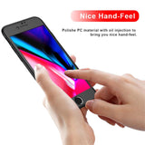 Husa Apple iPhone 8 IPAKY Full Cover 360 Negru + Folie Cadou - vivimall.ro