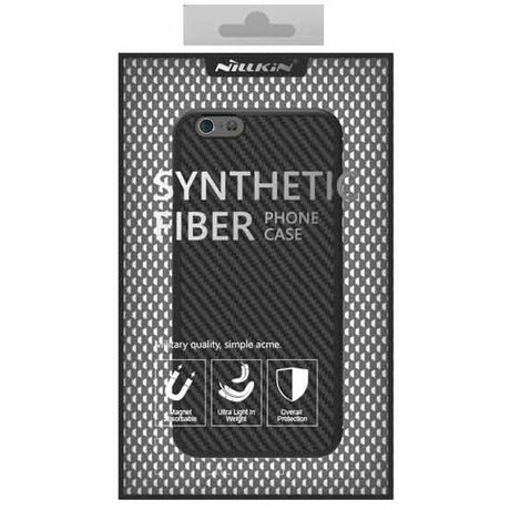 Husa Apple iPhone 8 Nillkin Synthetic Fiber Negru - vivimall.ro
