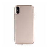 Husa Apple iPhone X Full Silicone 360 Auriu + Folie de protectie - vivimall.ro
