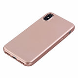 Husa Apple iPhone X Full Silicone 360 Roz Auriu + Folie de protectie - vivimall.ro