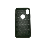 Husa Apple iPhone X Tpu, carbon, Negru - vivimall.ro