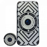 Husa Apple iPhone X/XS Multicolor Model Camera Foto + Popsocket inclus - vivimall.ro