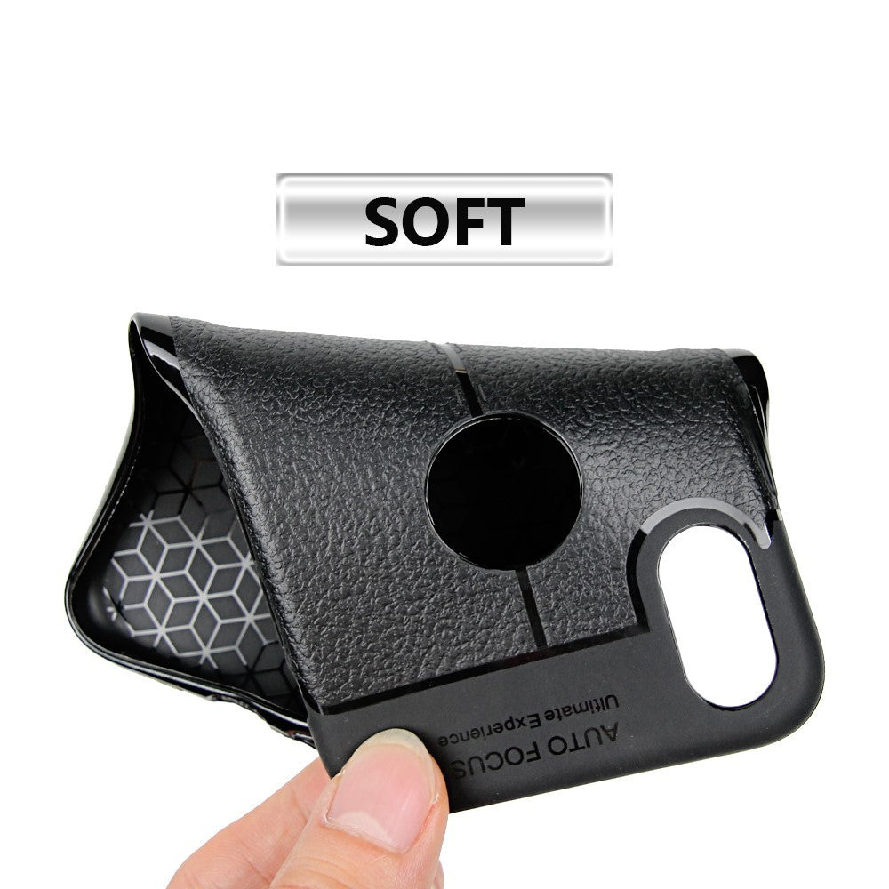 Husa Apple iPhone X Zore TPU moale Albastru - vivimall.ro