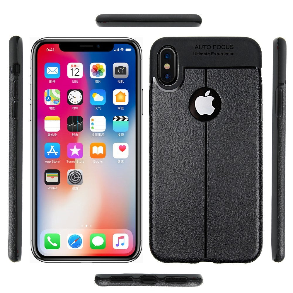 Husa Apple iPhone X Zore TPU moale Albastru - vivimall.ro
