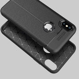 Husa Apple iPhone X Zore TPU moale Negru - vivimall.ro