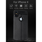 Husa Apple iPhone X Zore TPU moale Negru - vivimall.ro