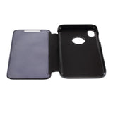 Husa Apple iPhone XR Flip Cover Oglinda Negru - vivimall.ro