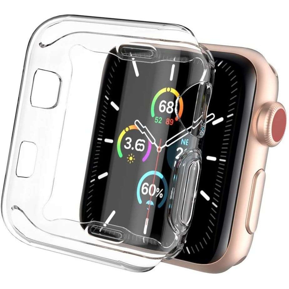 Husa Apple Watch Series 4/5 44 mm Full Tpu 360 Transparent - vivimall.ro