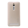 Husa Asus Zenfone 2 Laser ZE500KG Nillkin Frosted Shield Auriu + Folie de protectie - vivimall.ro