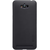 Husa Asus Zenfone Max Nillkin Frosted Shield Negru + Folie de protectie - vivimall.ro