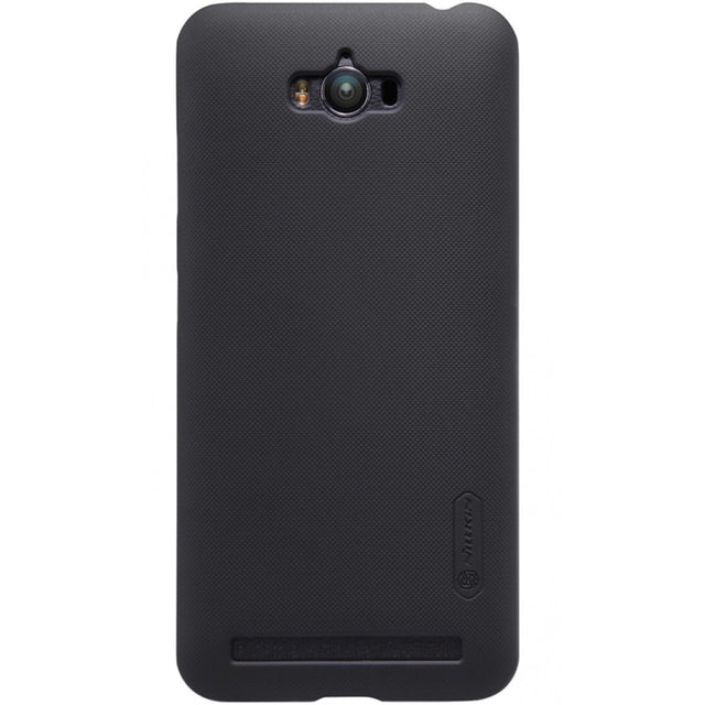 Husa Asus Zenfone Max Nillkin Frosted Shield Negru + Folie de protectie - vivimall.ro