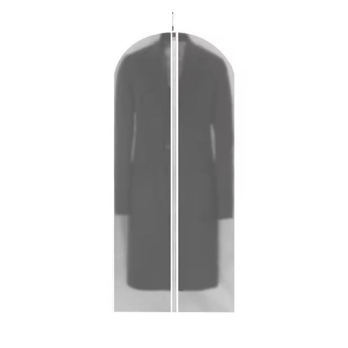 Set 5 Husa de Depozitare cu Fermoar, Vivimall, pentru Haine, de Protectie, pentru Voiaj, Netesut, Rezistent la Praf, 60x140 cm, Transparent-Alb