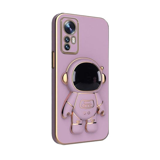Husa de Protectie 2 in 1, Vivimall, Husa de Protectie pentru Honor 70, Model Astronaut, Husa cu Suport, din TPU, Mov - vivimall.ro