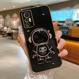 Husa de Protectie 2 in 1, Vivimall, Husa de Protectie pentru Honor 70, Model Astronaut, Husa cu Suport, din TPU, Negru - vivimall.ro