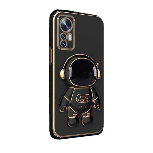 Husa de Protectie 2 in 1, Vivimall, Husa de Protectie pentru Honor Magic 6 Pro, Model Astronaut cu Suport, din TPU, Negru - vivimall.ro