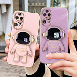 Husă mov Huawei P50 Pro cu protecție camere și margini ridicate, vedere spate