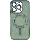 Husa de Protectie 2 in 1, Vivimall, pentru Apple iPhone 14, Compatibila MagSafe, Magnetica, cu Protectie Lentila, din TPU, Verde - vivimall.ro