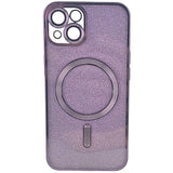 Husa de Protectie 2 in 1, Vivimall, pentru Apple iPhone 15, Compatibila MagSafe, Magnetica, cu Protectie Lentila, din TPU, Mov - vivimall.ro