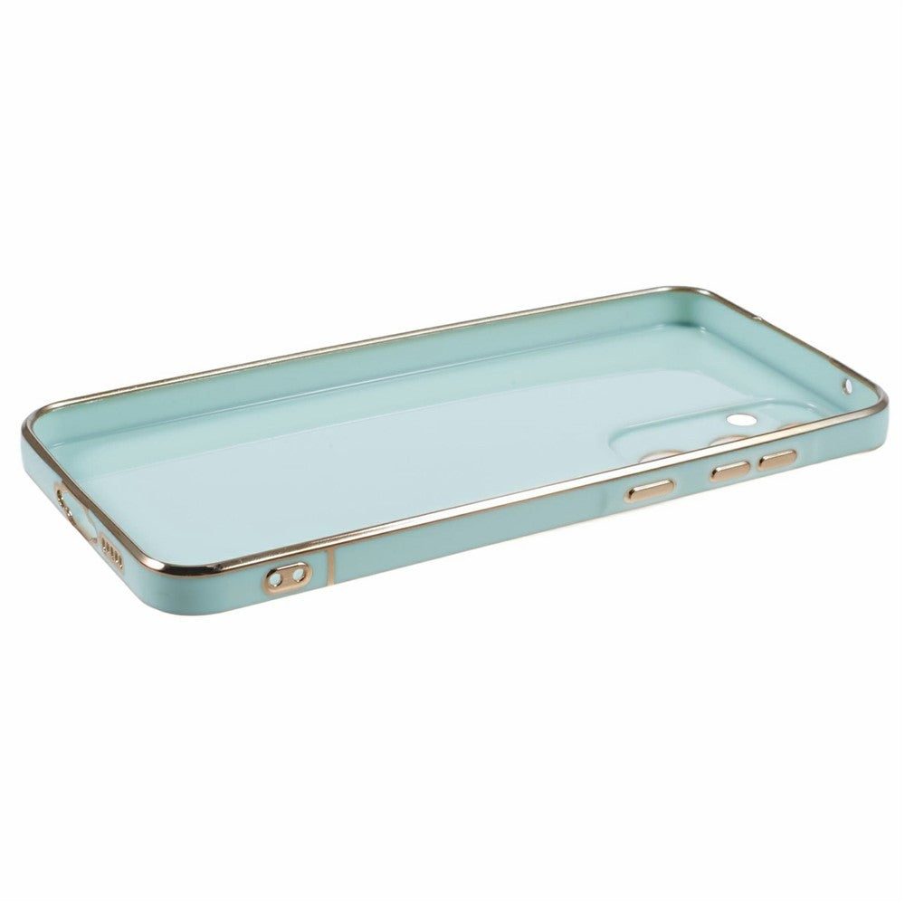 Husă Samsung Galaxy S24 verde cu protecție ridicată camere, vedere spate