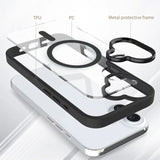 Husa de Protectie Compatibil cu iPhone 16 Plus, Vivimall, Incarcare Wireless, Tehnologie Magsafe, Carcasa din TPU/ PC, Protectie Camera, Antisoc, Antizgariere, Mov (lila) - Transparent - vivimall.ro