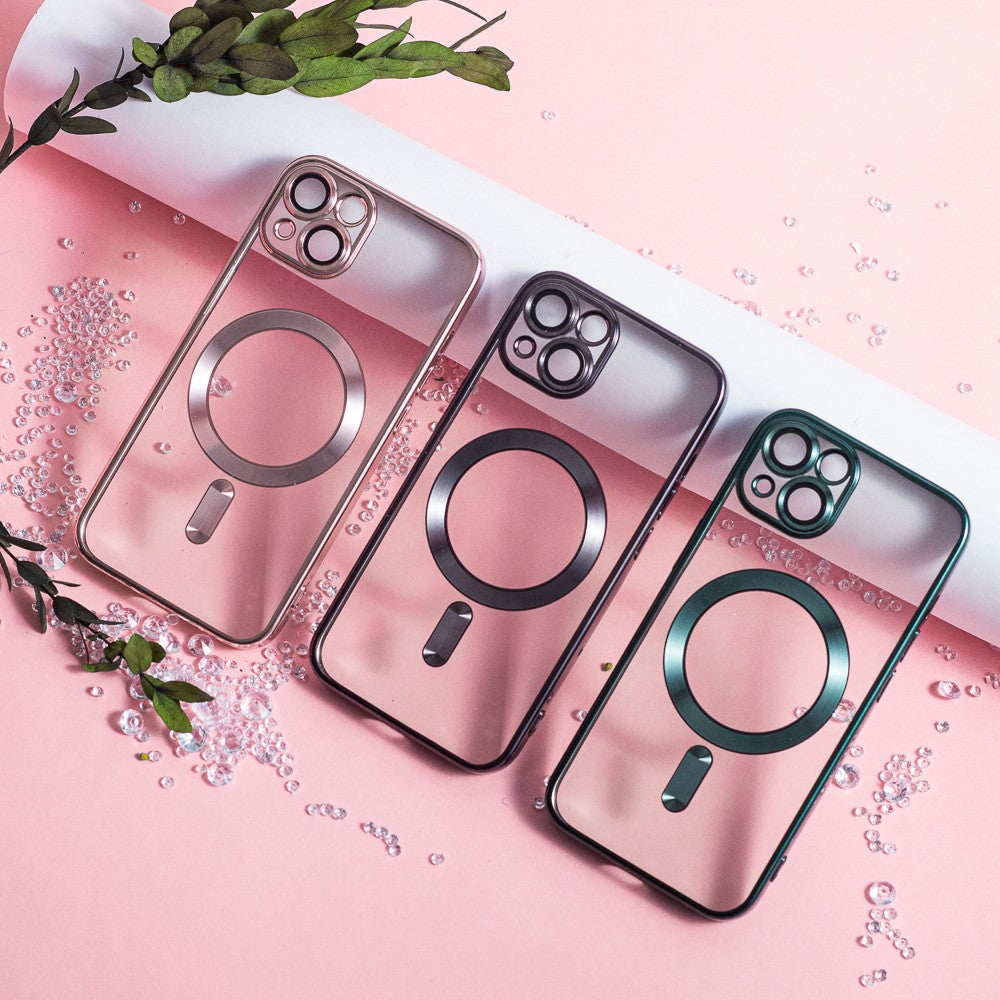 Husa de Protectie Compatibil cu iPhone 16 Pro Max, Vivimall, Incarcare Wireless, Tehnologie Magsafe, Carcasa din TPU/ PC, Protectie Camera, Antisoc, Antizgariere, Negru - Transparent - vivimall.ro