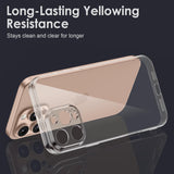 Husa de Protectie, Compatibila cu Apple iPhone 16 Pro, TPU, Antisoc, Rezistenta la Impact, Protectie Camera, Transparenta - vivimall.ro