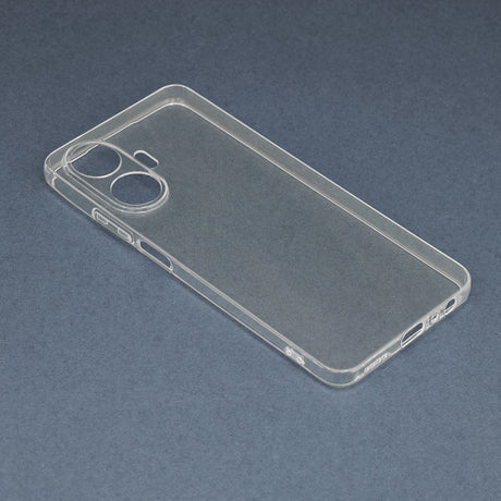 Husă Realme C55 4G din TPU flexibil transparent, detaliu colțuri ranforsate antisoc